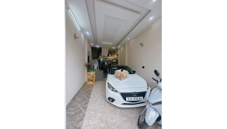 NGAY BỐN XÃ, NHÀ HƯƠNG LỘ 2, 64M2, 4 TẦNG 4PN, XE HƠI NGỦ TRONG NHÀ GIÁ NHỈNH 7 TỶ